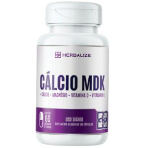 Cálcio Mdk Magnésio D3 Vitamina K 700mg Herbalize