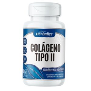 Colágeno Tipo 2 60 Cápsulas 500mg Herbalize