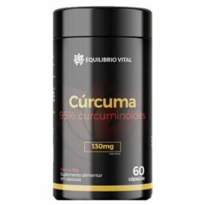 Cúrcuma 95% Curcuminóides 60 Cápsulas Equilibrio