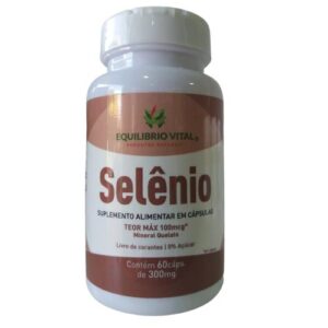 Selênio Quelado 240mg 60 cápsulas Equilibrio