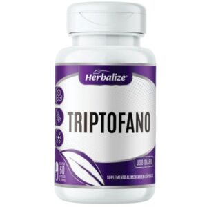 Triptofano 60 Cápsulas 500mg Herbalize